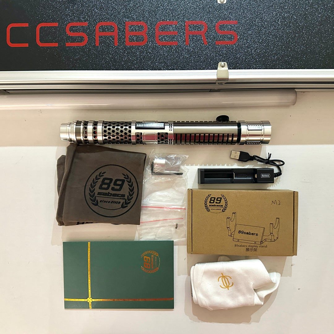 107- Open Box - 89 Ventress Neopixel Saber - CCSabers