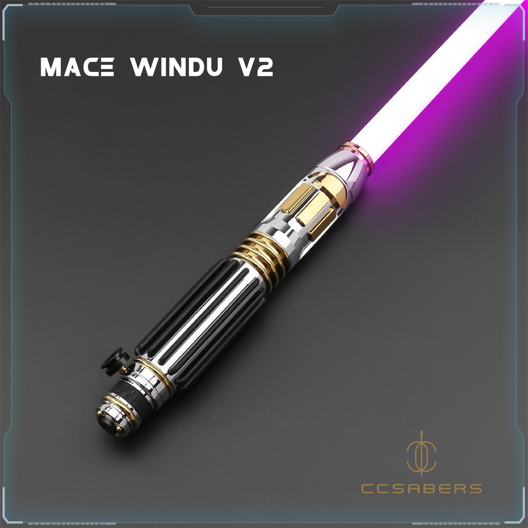 Mace Windu V2 RGB/Neopixel Saber - CCSabers
