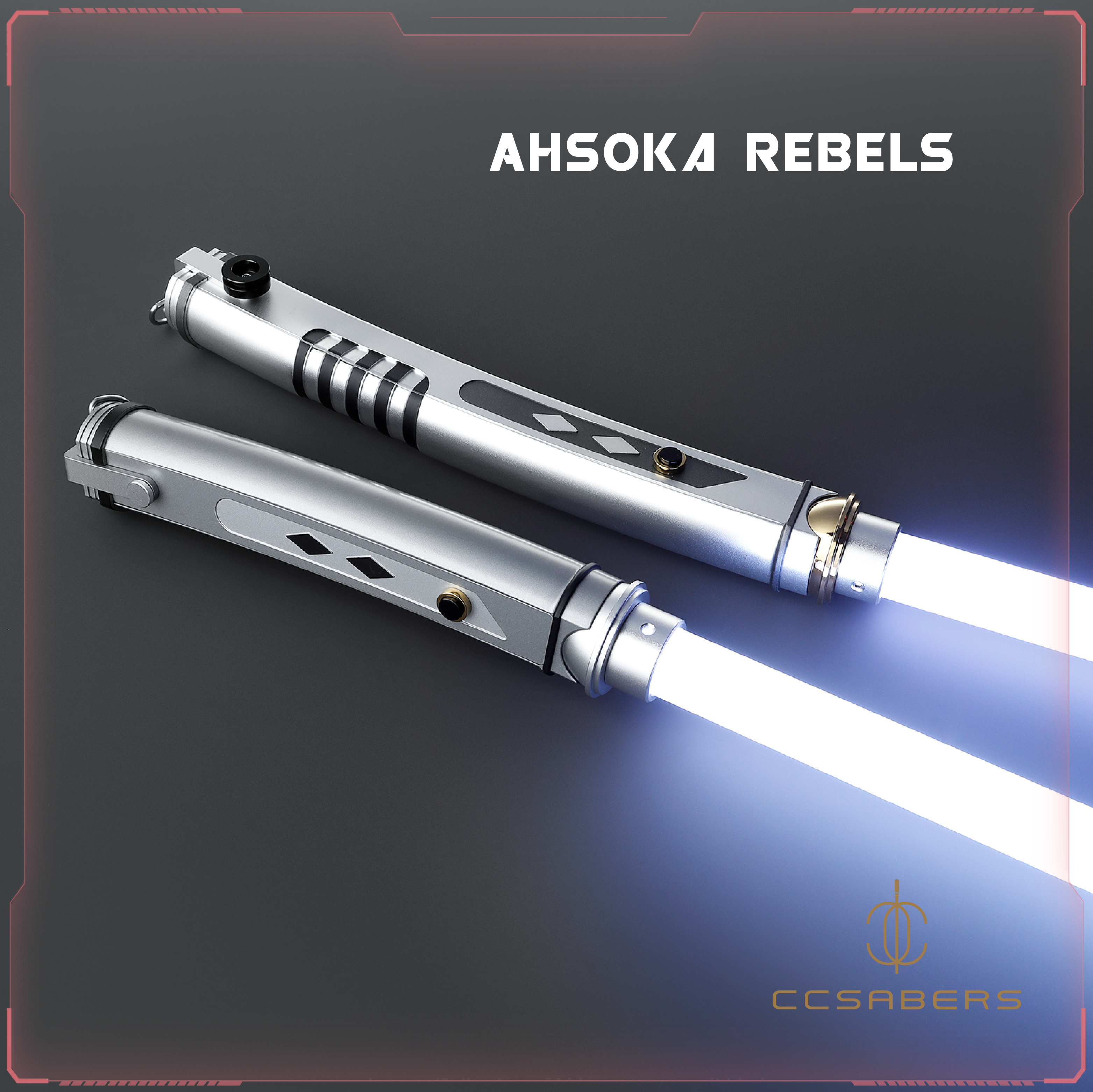 Ahsoka Rebels RGB/Neopixel Saber - CCSabers