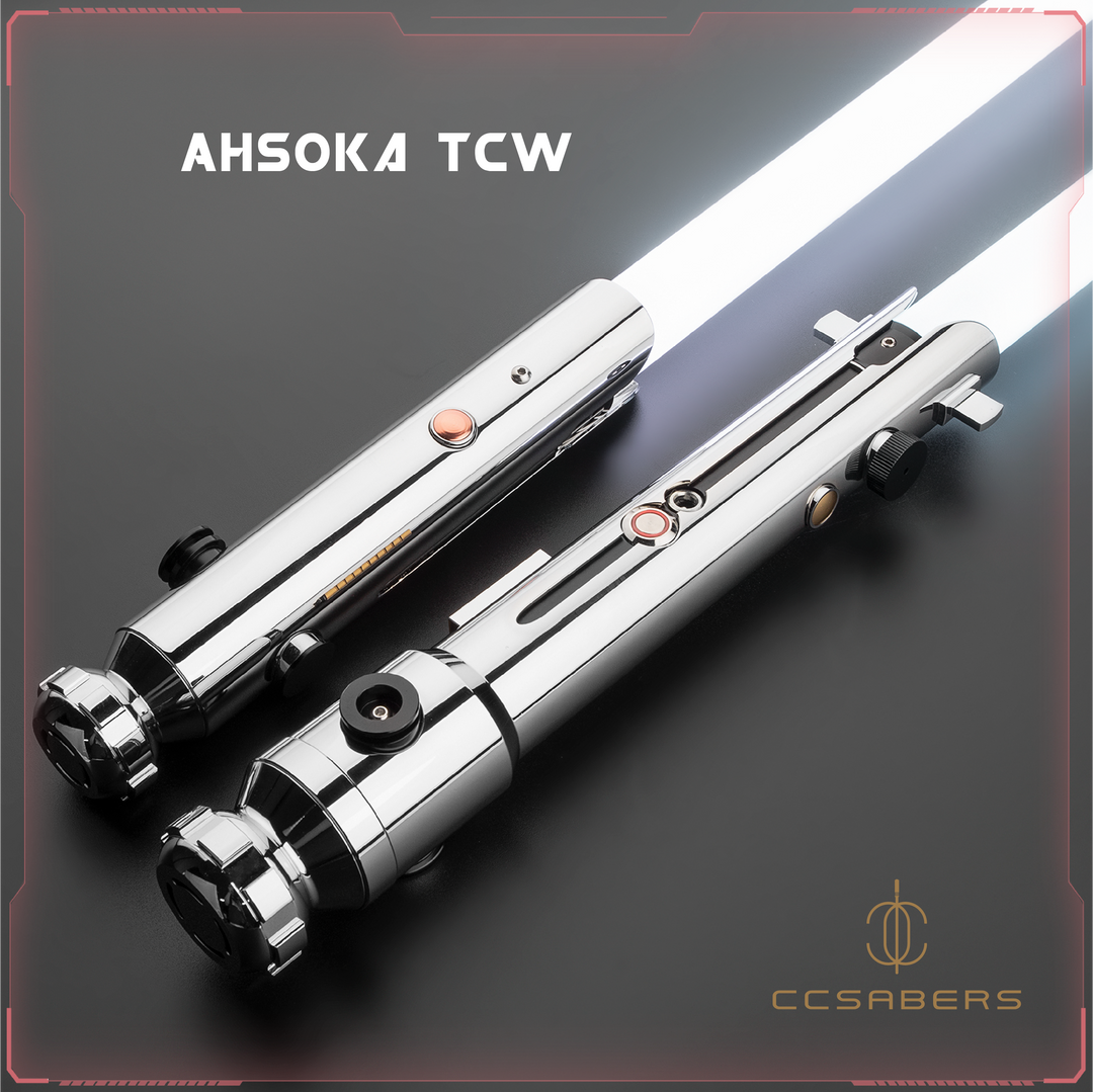 Ahsoka TCW RGB/Neopixel Saber - CCSabers