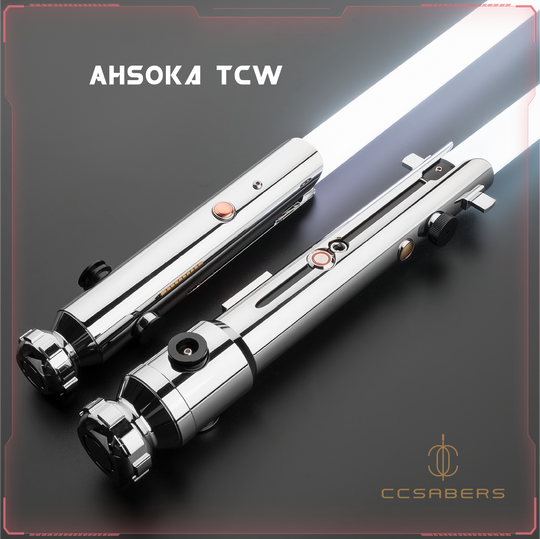 Ahsoka TCW RGB/Neopixel Saber - CCSabers