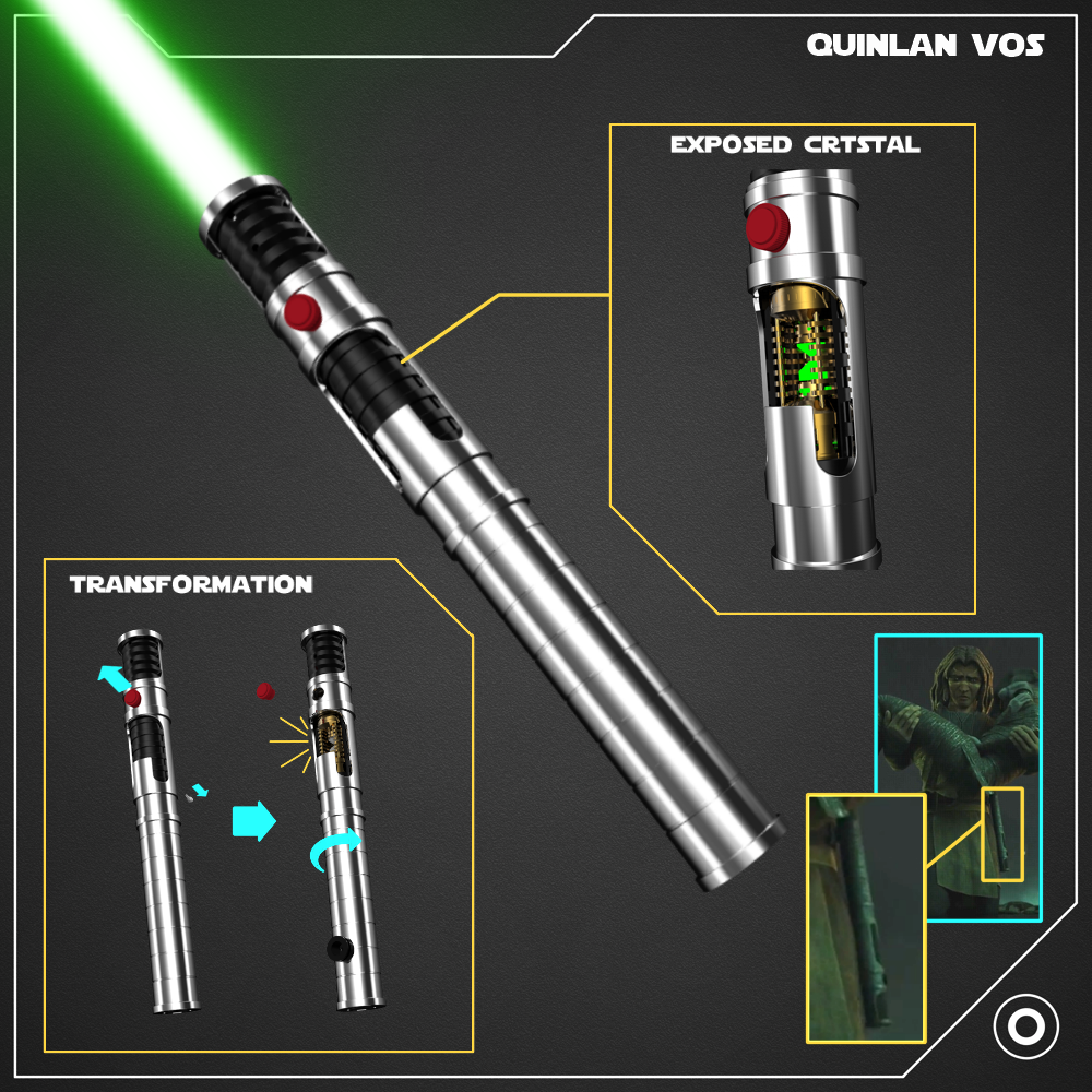 Quinlan Vos RGB/Neopixel Saber - CCSabers