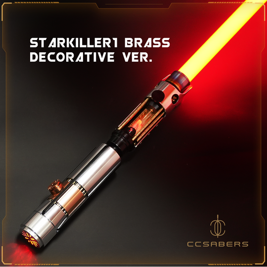 89Sabers Starkiller1 Brass Decorative Ver. Neopixel Saber - CCSabers