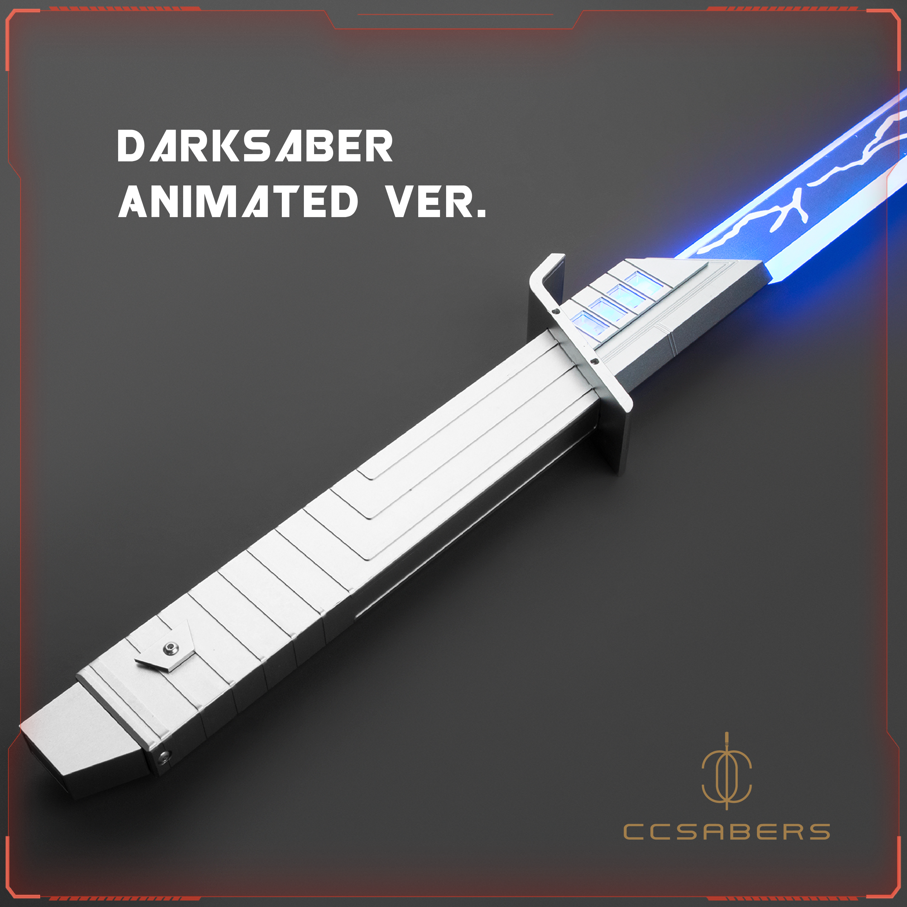 Darksaber Animated Ver. RGB/Neopixel Saber - CCSabers