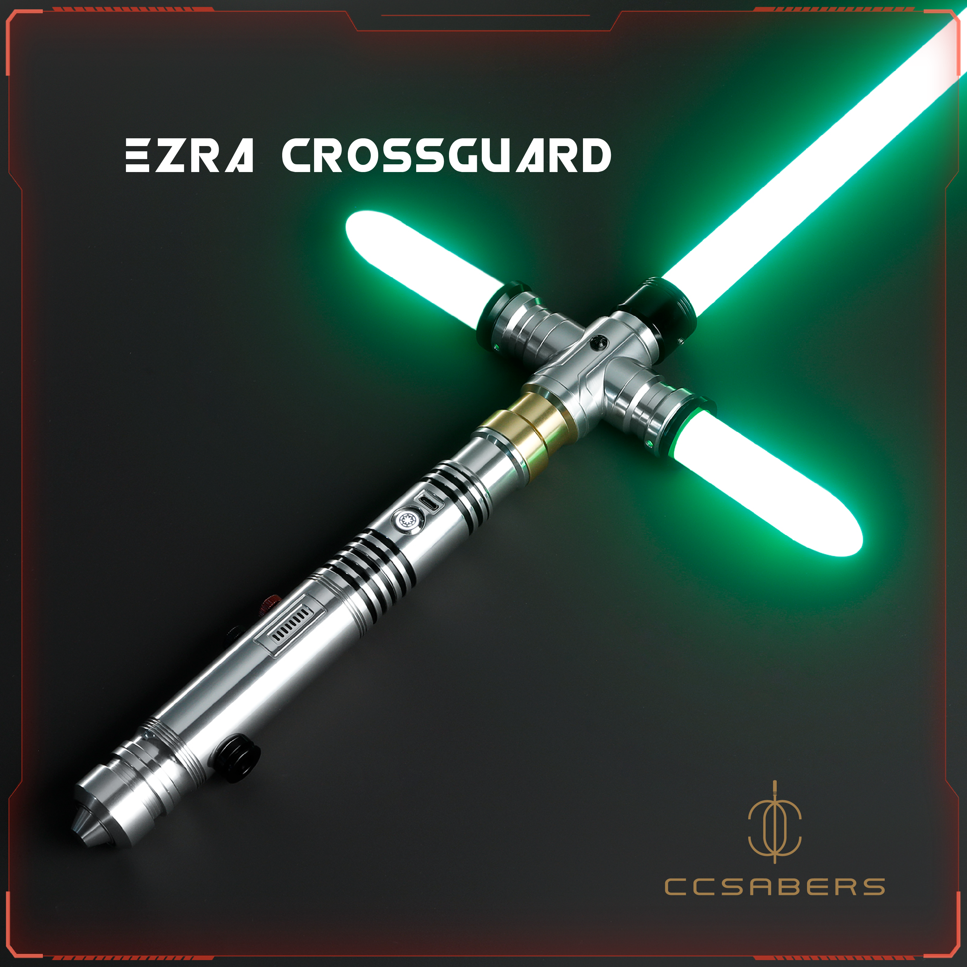 Ezra Crossguard RGB/Neopixel Saber - CCSabers