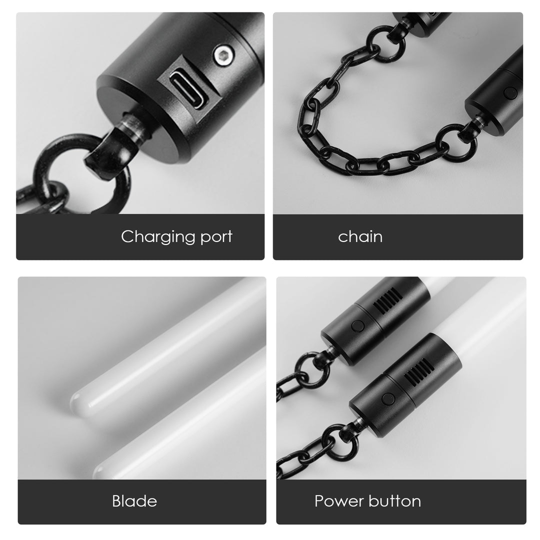 Neopixel Nunchaku - CCSabers