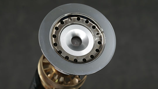 89SABERS OB4 (CARBON STEEL VER.) EMPTY LIGHTSABER HILT - Ready To Ship - CCSabers