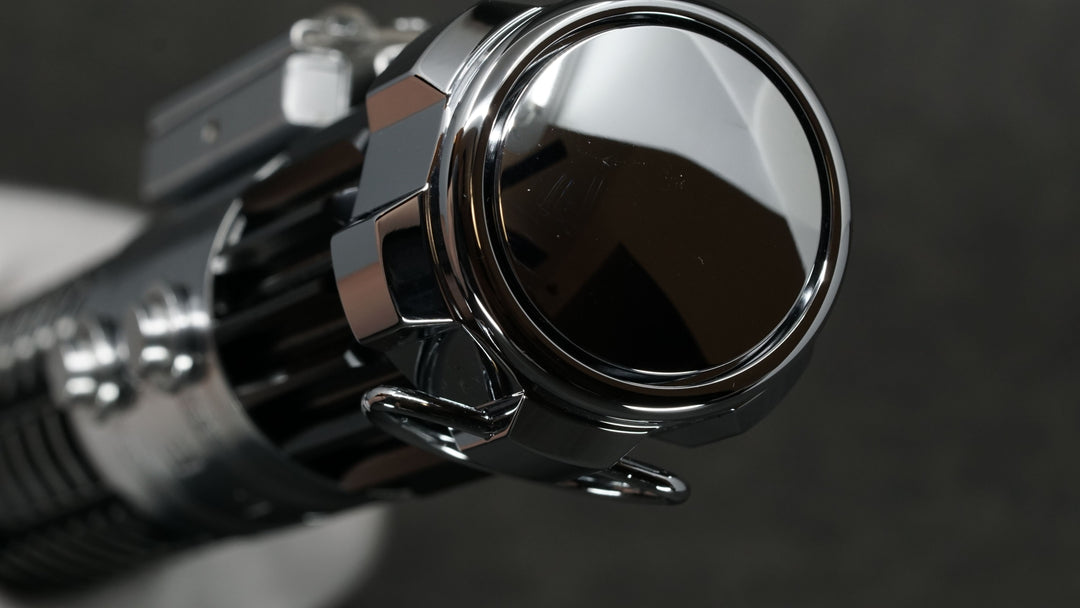 89SABERS OB4 (CARBON STEEL VER.) EMPTY LIGHTSABER HILT - Ready To Ship - CCSabers