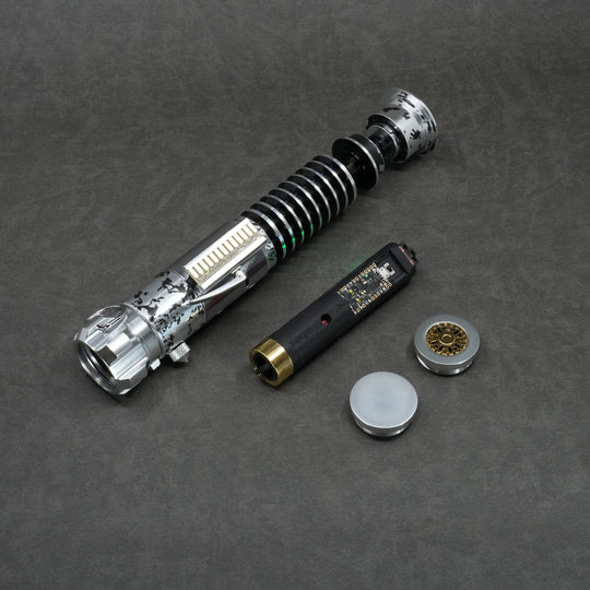 89Sabers LUKE V2 Weathered Proffieboard Neopixel Lightsaber - Ready To Ship - CCSabers