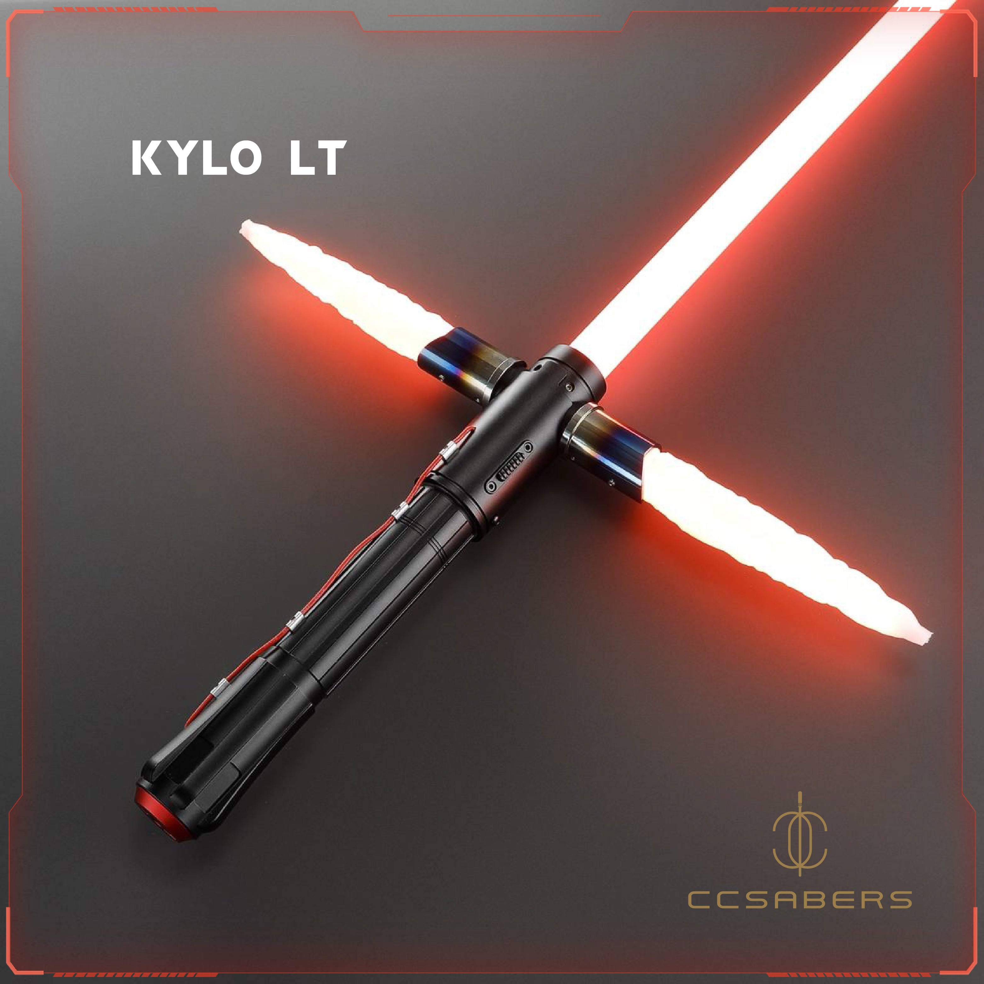 4TH Anniversary Week 1 Deal - Kylo LT RGB/Neopixel Saber - CCSabers