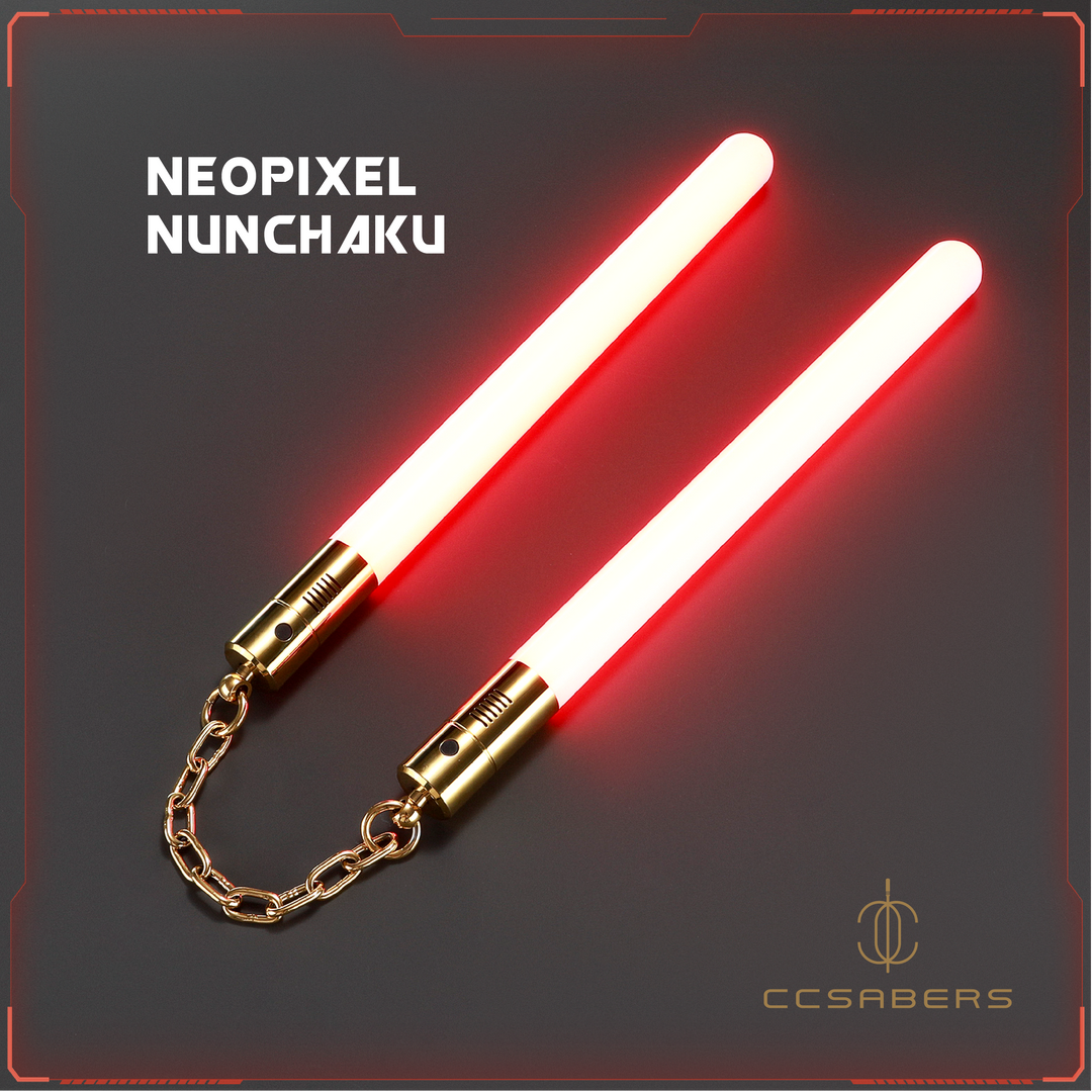 Neopixel Nunchaku - CCSabers
