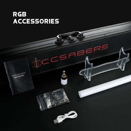 Crimsovereign RGB/Neopixel Saber - CCSabers