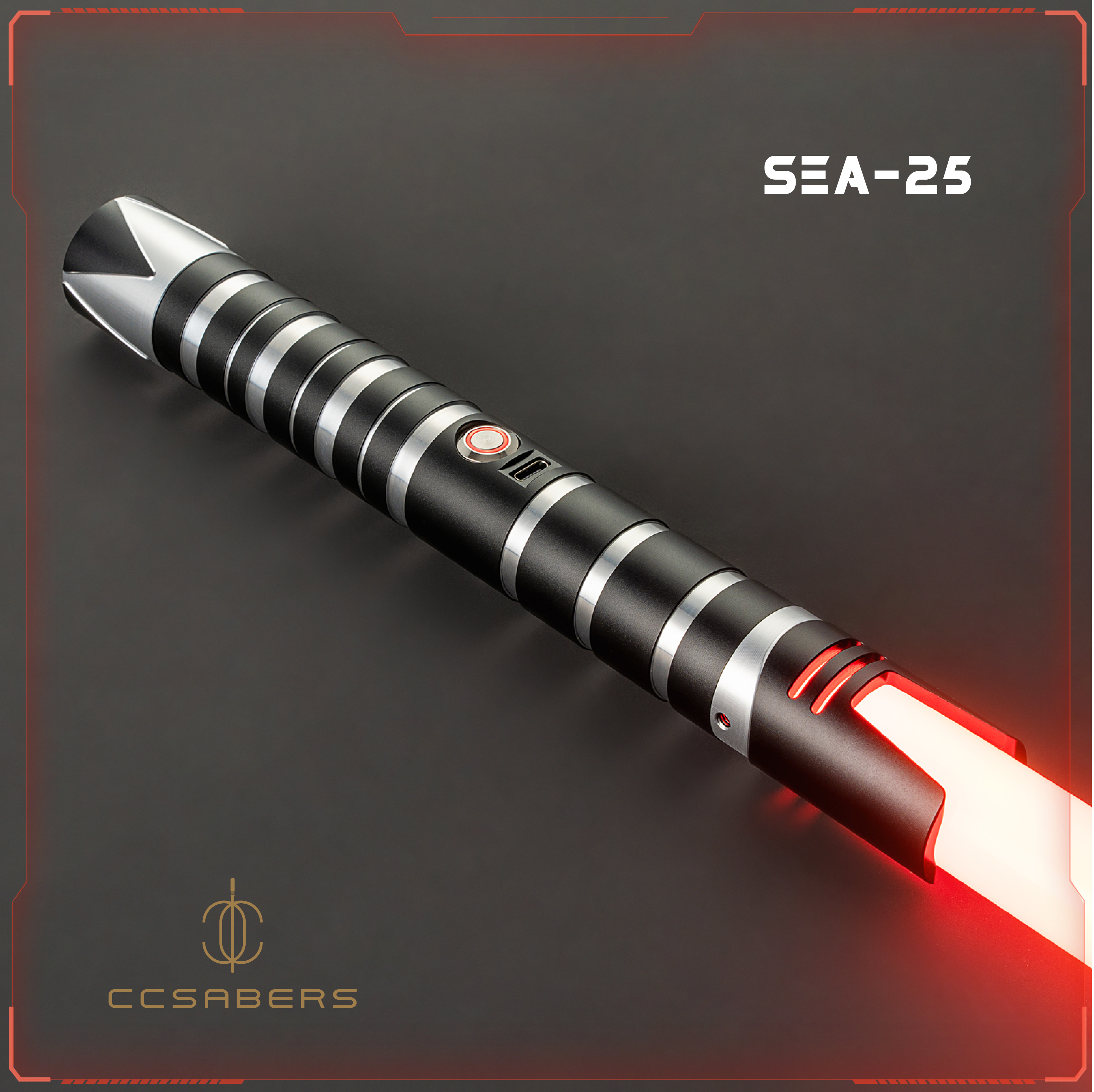 SEA-25 RGB/Neopixel Saber - CCSabers