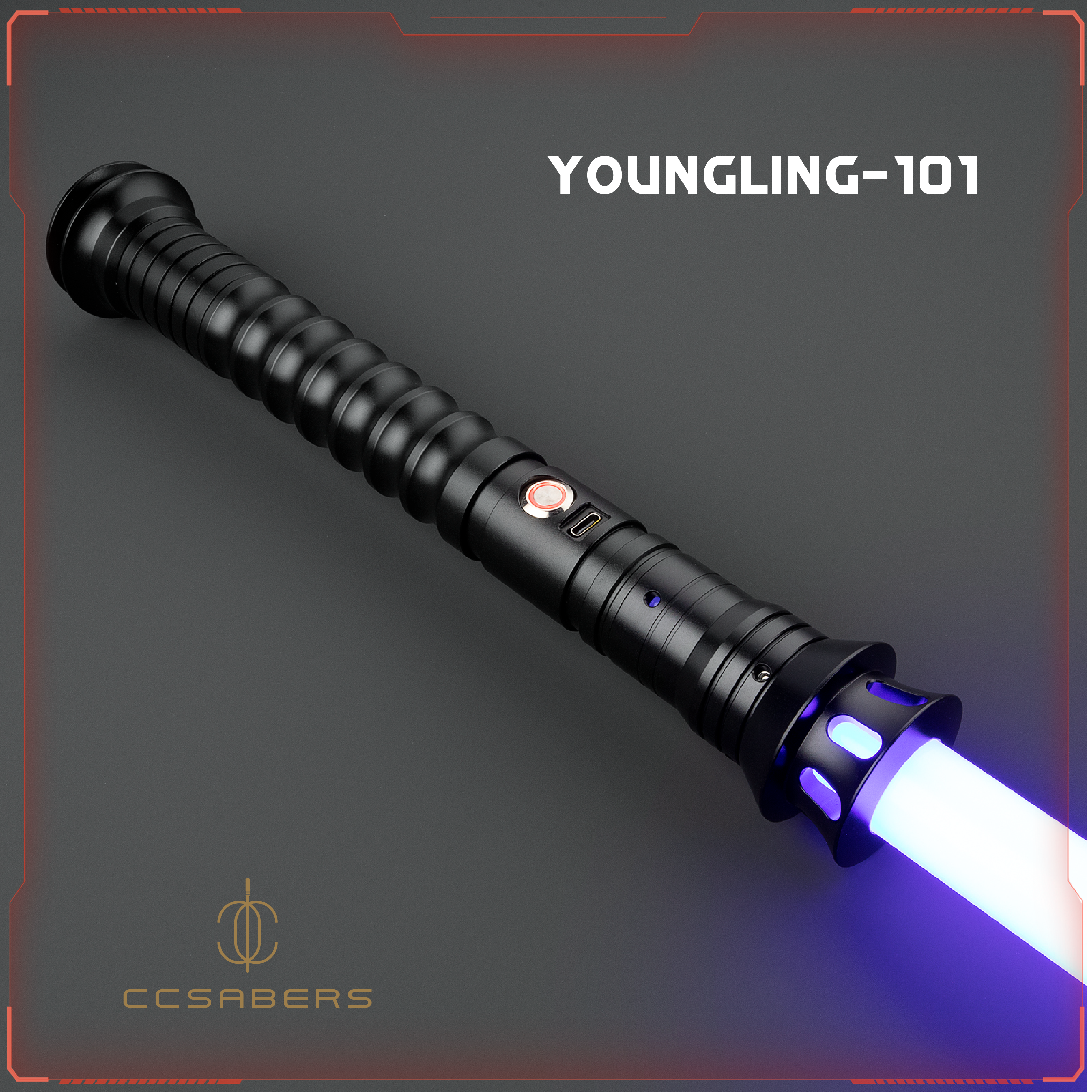 Youngling-101 RGB/Neopixel Saber - CCSabers