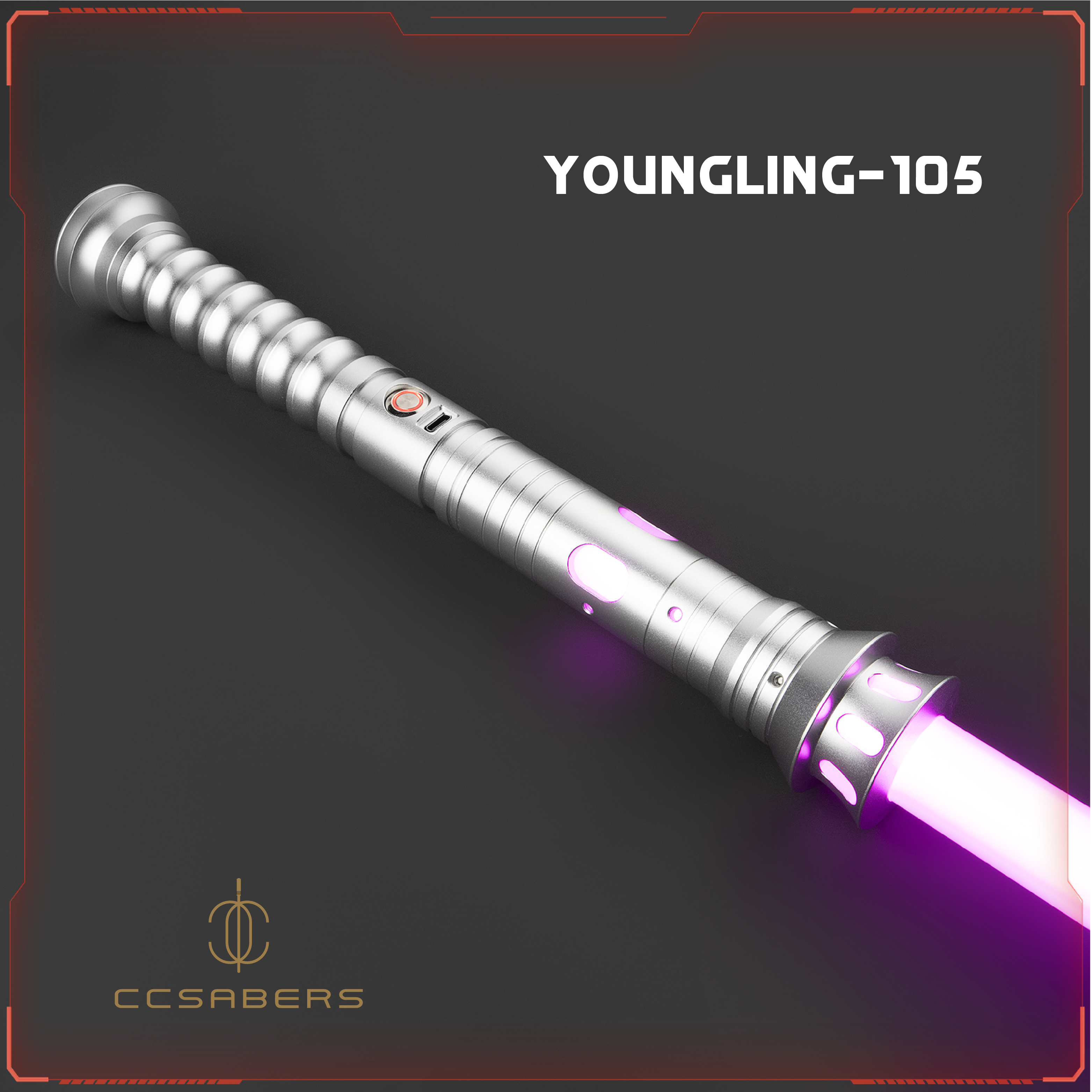 Youngling-105 RGB/Neopixel Saber - CCSabers