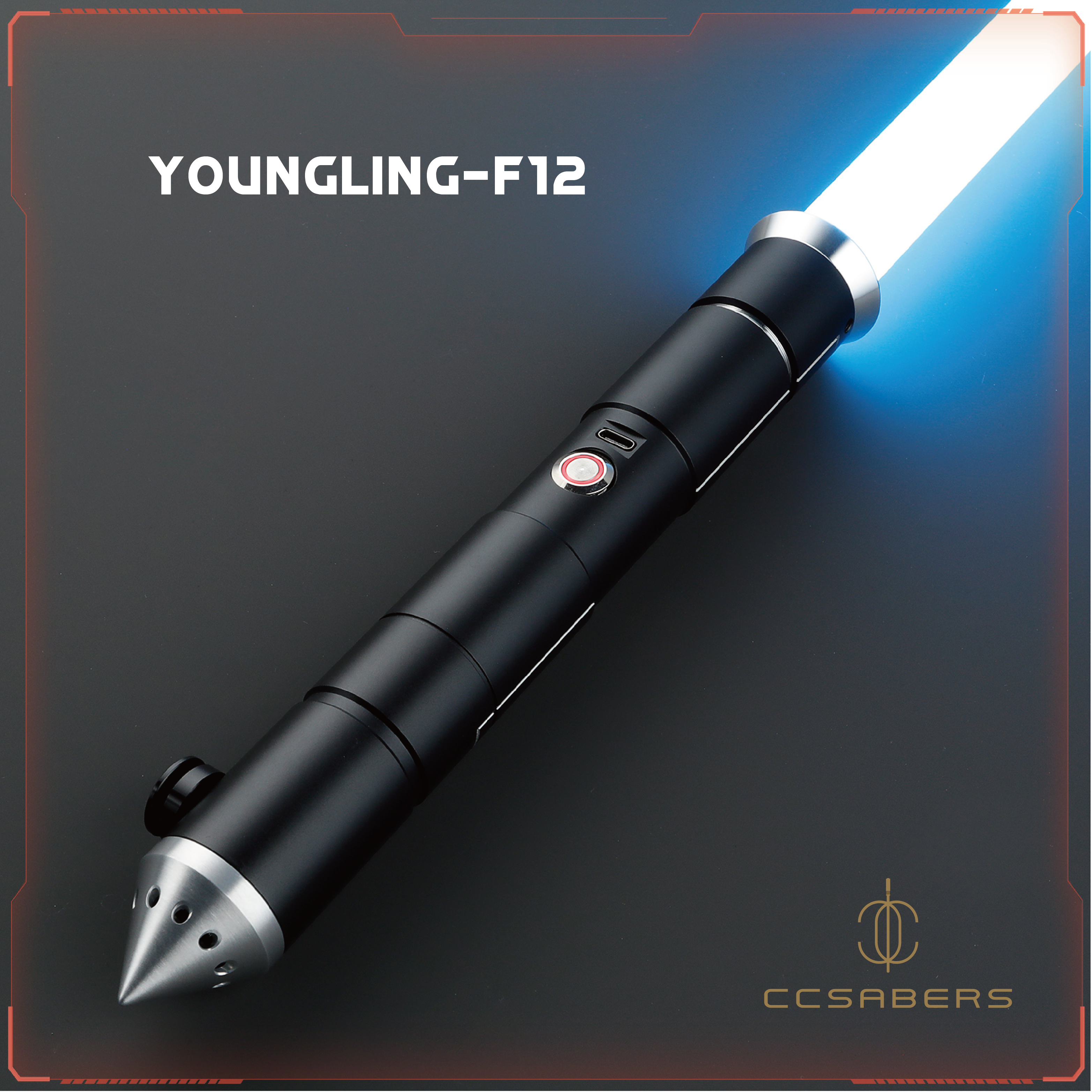 Youngling-F12 RGB/Neopixel Saber - CCSabers