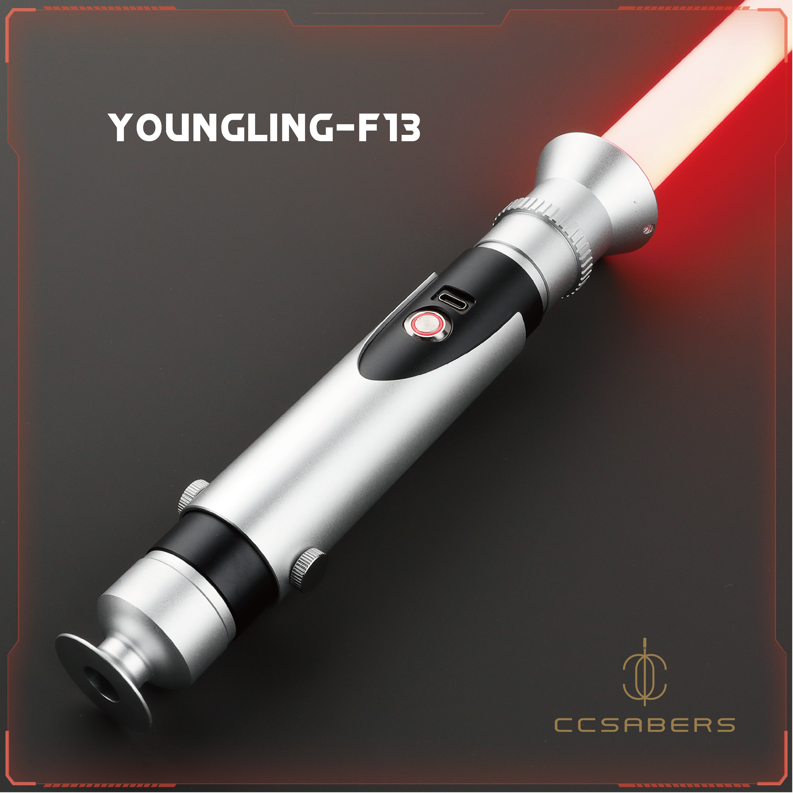 Youngling-F13 RGB/Neopixel Saber - CCSabers