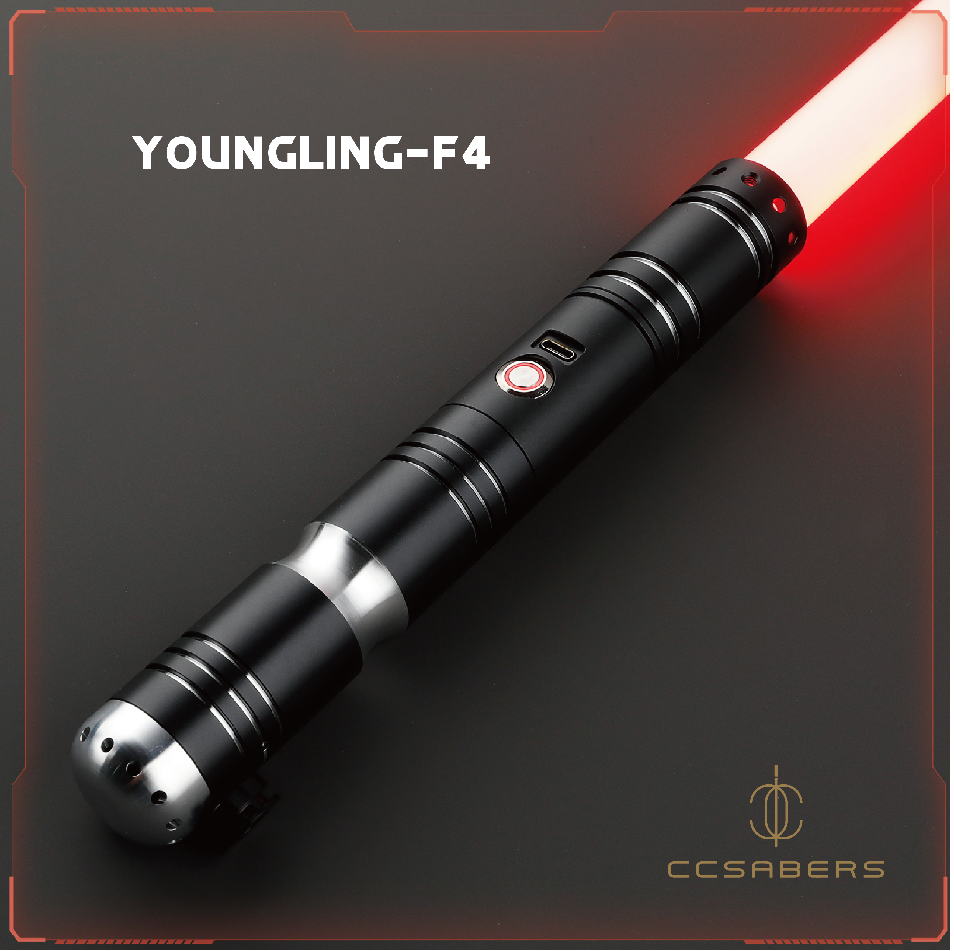 Youngling-F4 RGB/Neopixel Saber - CCSabers