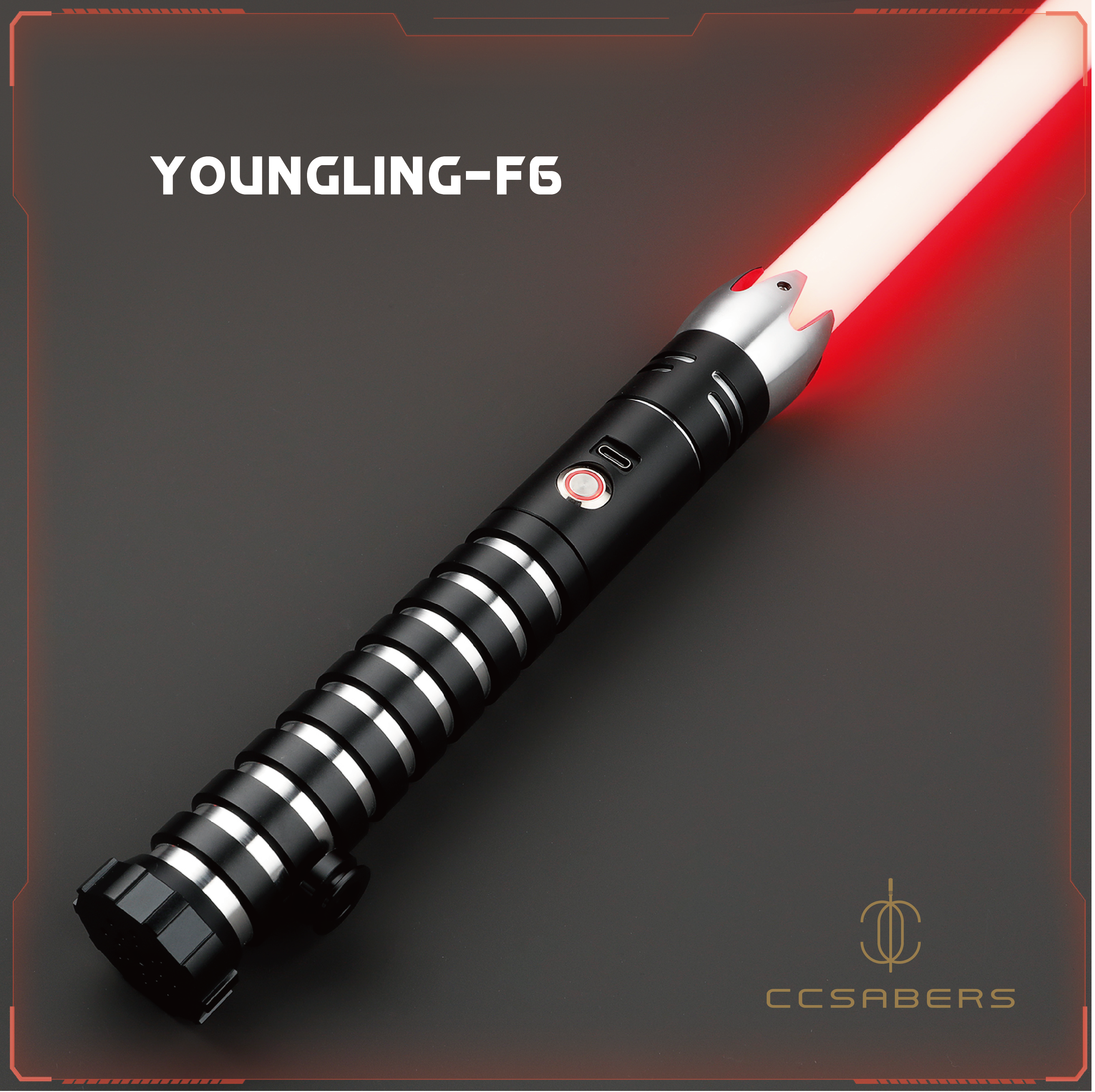 Youngling-F6 RGB/Neopixel Saber - CCSabers