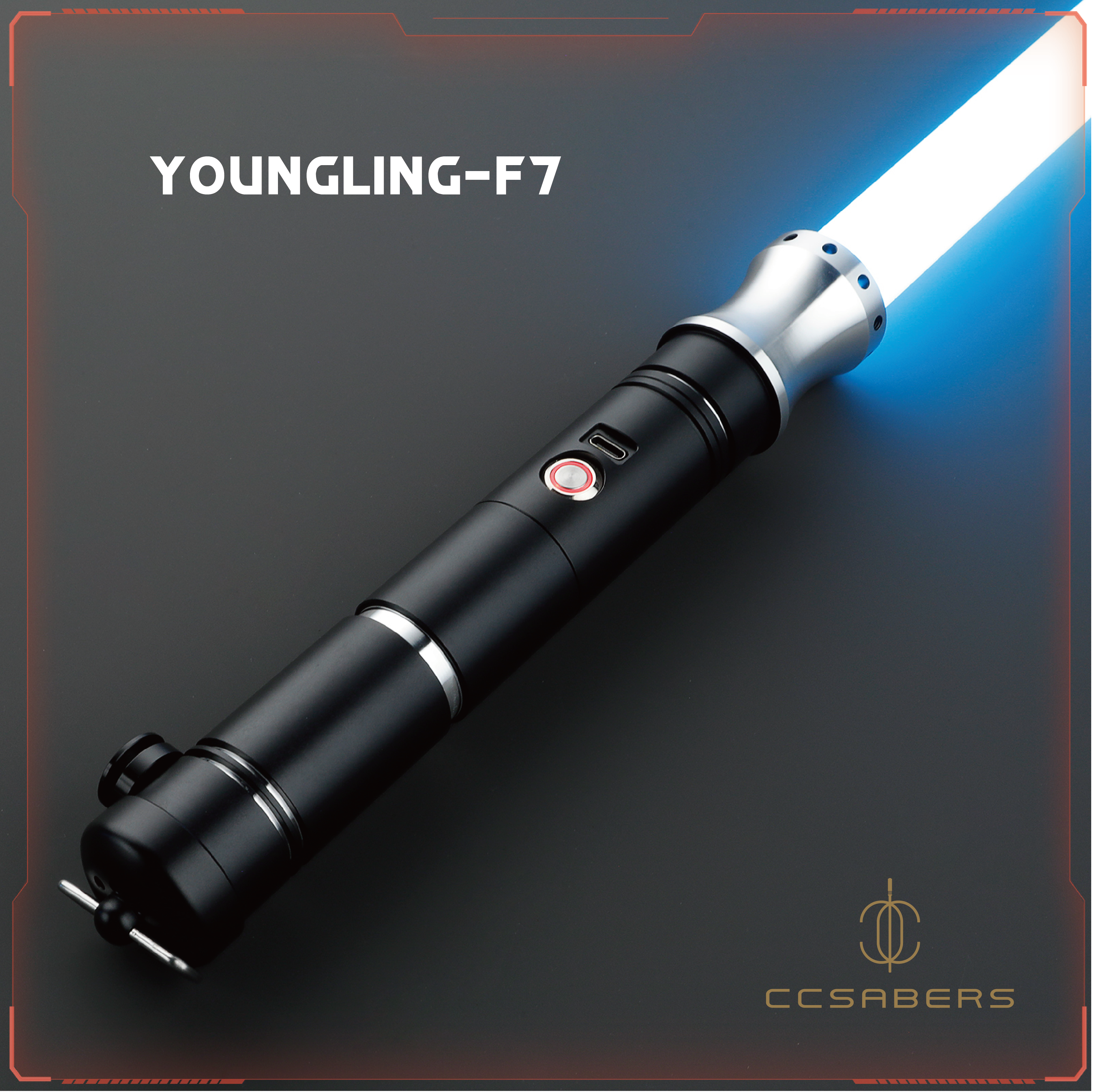 CCSabers Youngling-F7 RGB/Neopixel Lightsaber
