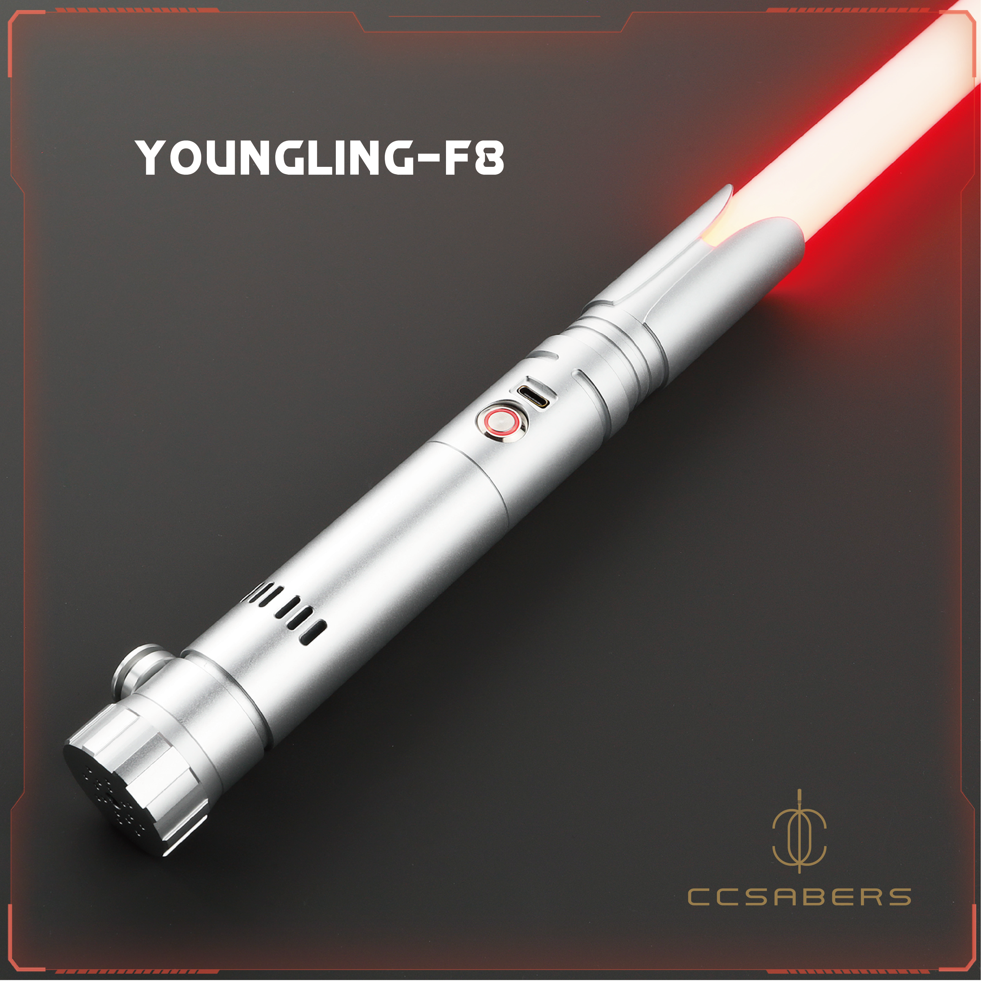 Youngling-F8 RGB/Neopixel Saber - CCSabers