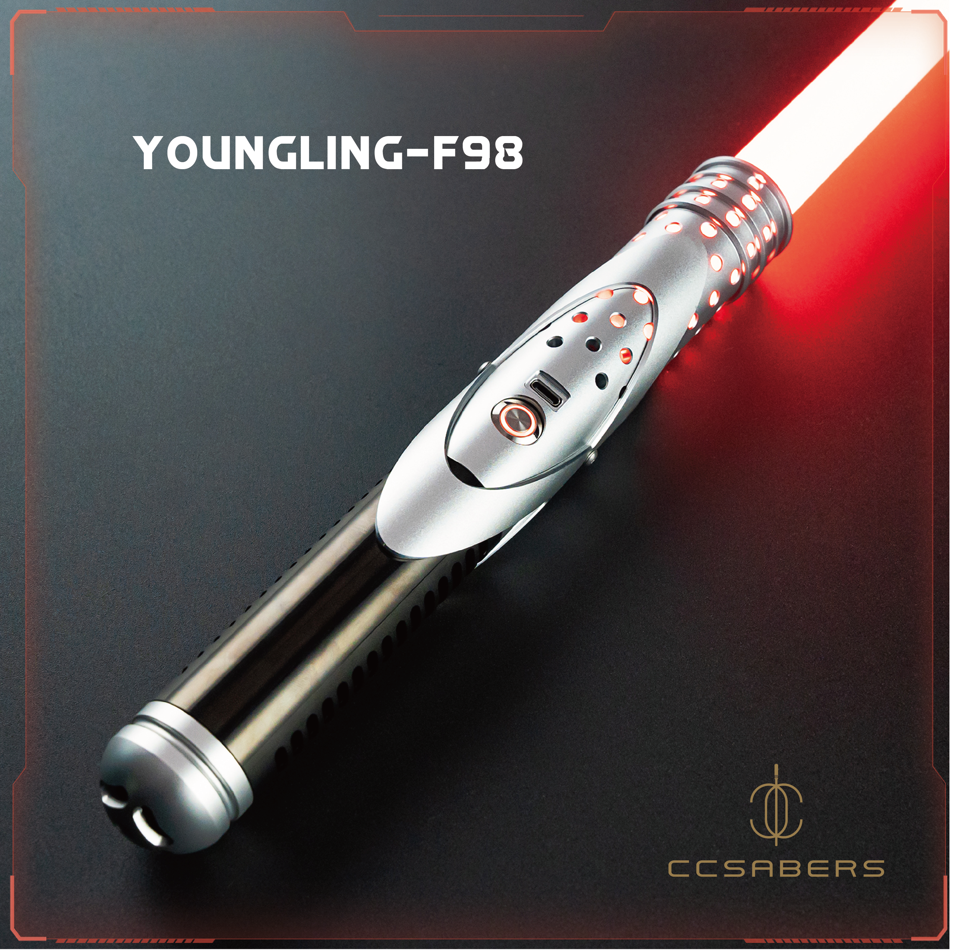 Youngling-F98 RGB/Neopixel Saber - CCSabers