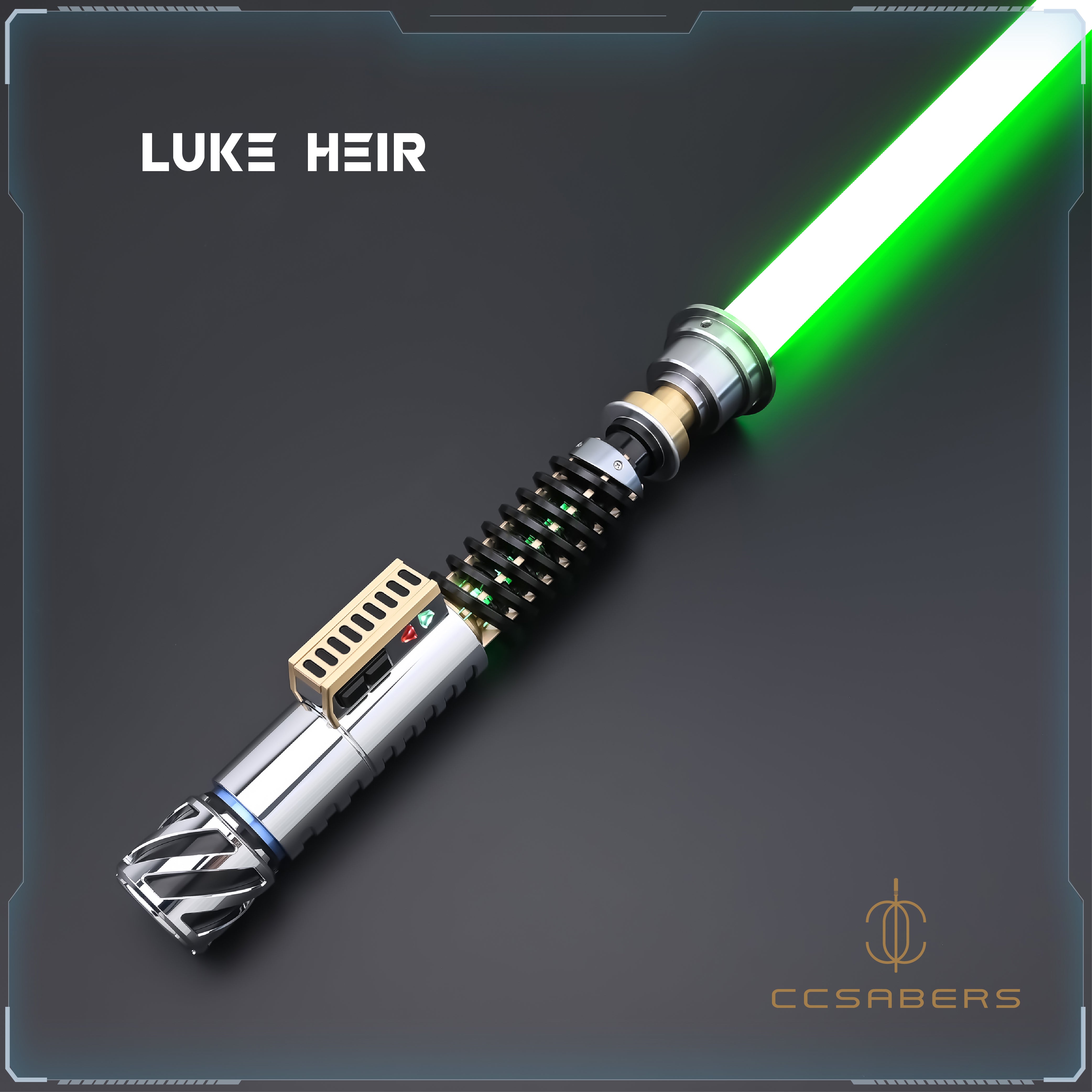 Luke Heir Neopixel Lightsaber - CCSabers