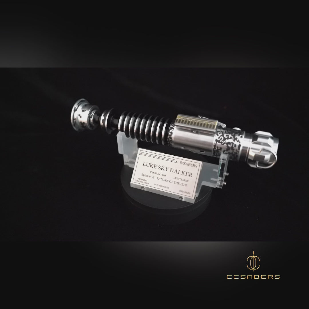 89Sabers LUKE V2 Weathered Neopixel Saber