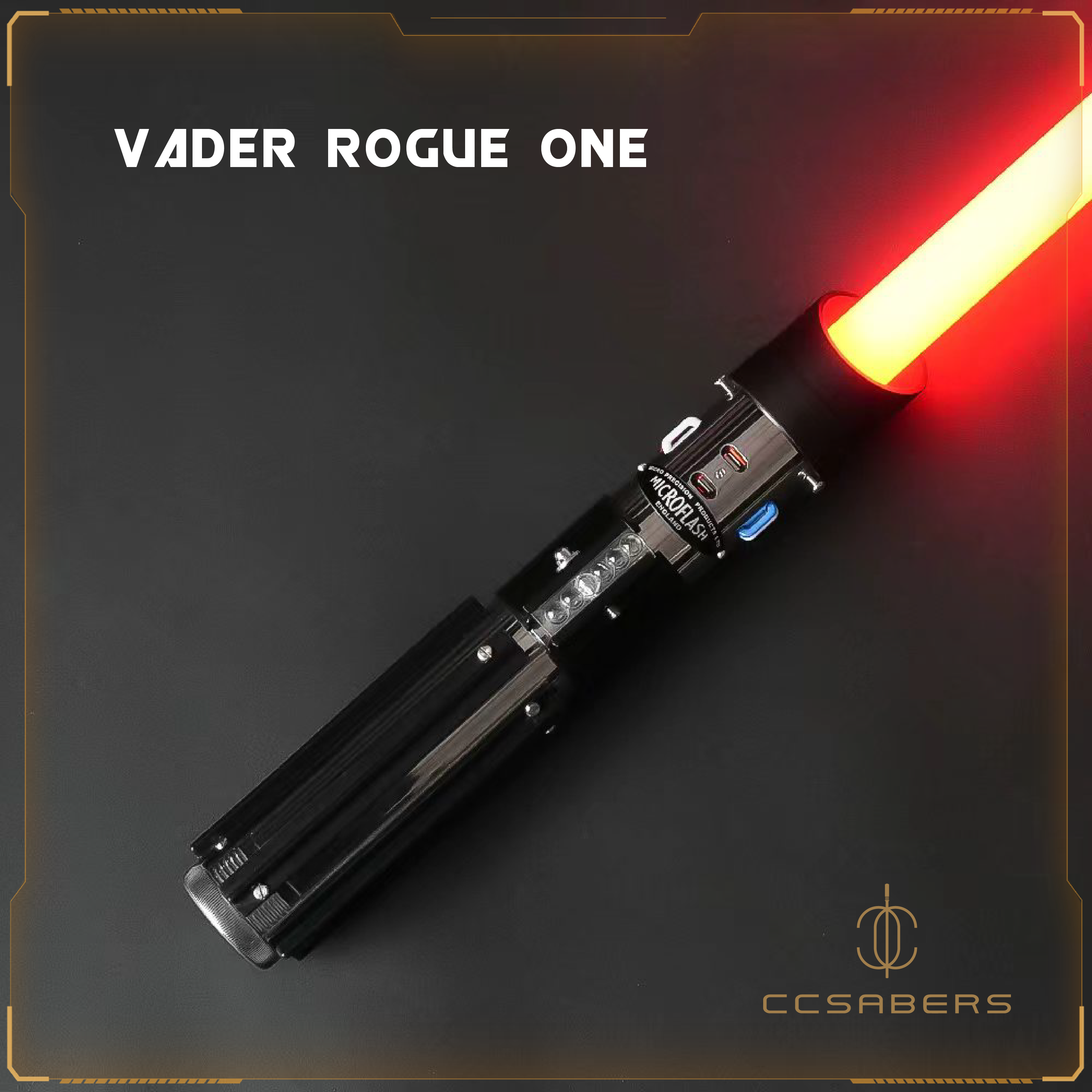 89Sabers Vader Rogue One Neopixel Lightsaber- CCSabers