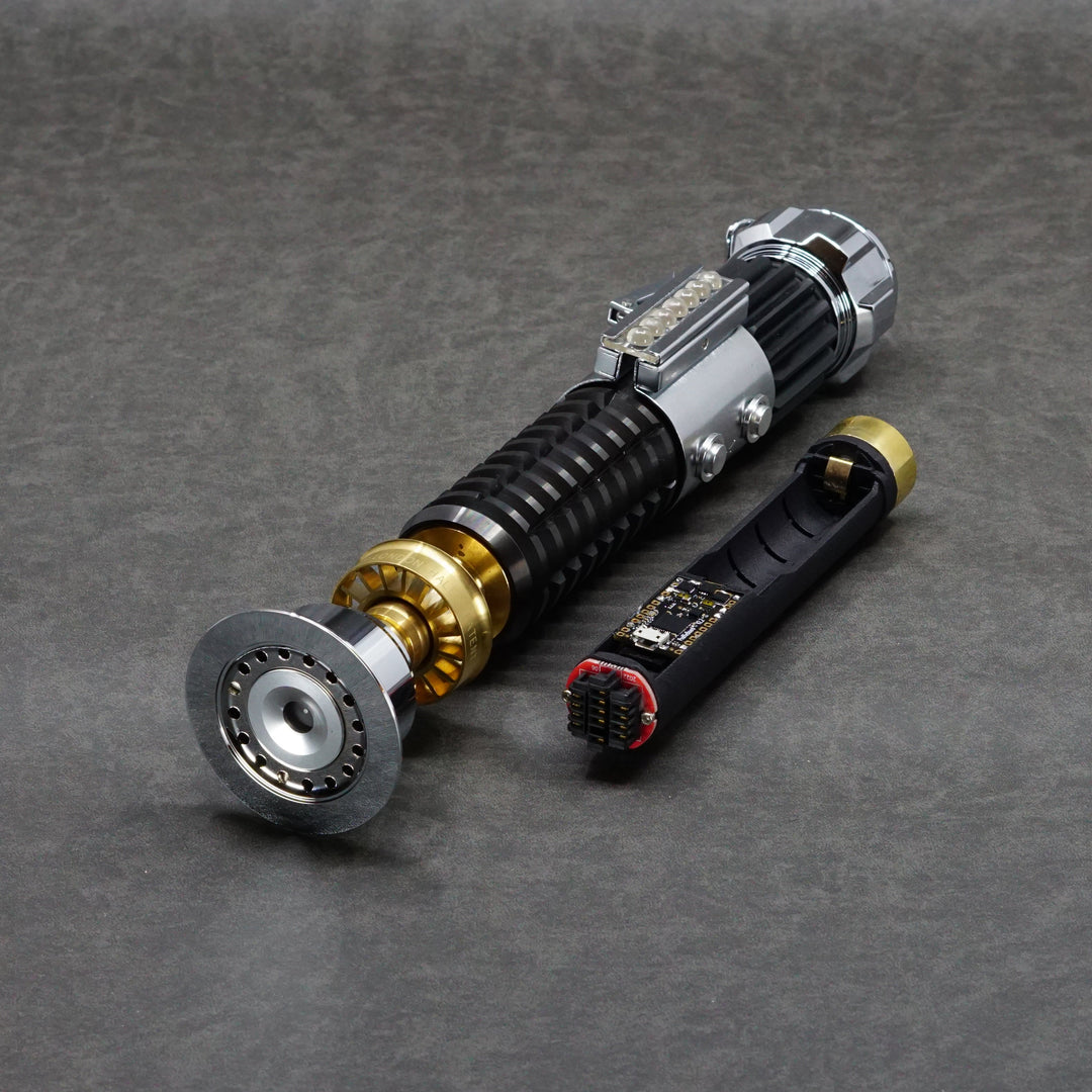 89Sabers OB4 Proffieboard Neopixel Lightsaber (Carbon Steel Ver.) - Ready To Ship - CCSabers