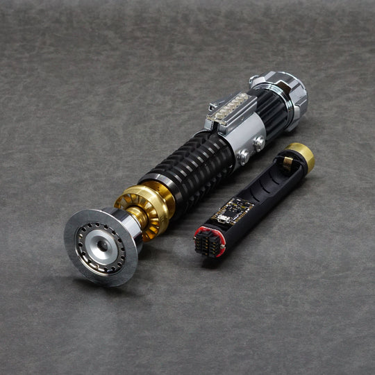 89Sabers OB4 Proffieboard Neopixel Lightsaber (Carbon Steel Ver.) - Ready To Ship - CCSabers