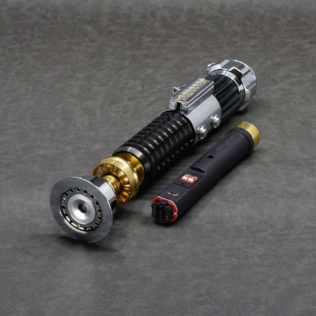 89Sabers OB4 Proffieboard Neopixel Lightsaber (Carbon Steel Ver.) - Ready To Ship - CCSabers