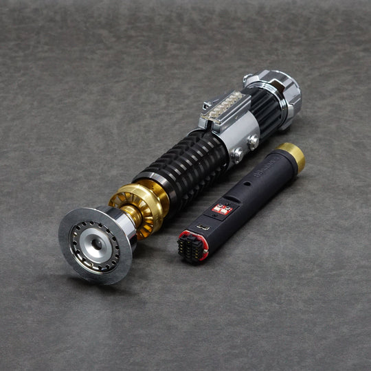 89Sabers OB4 Proffieboard Neopixel Lightsaber (Carbon Steel Ver.) - Ready To Ship - CCSabers