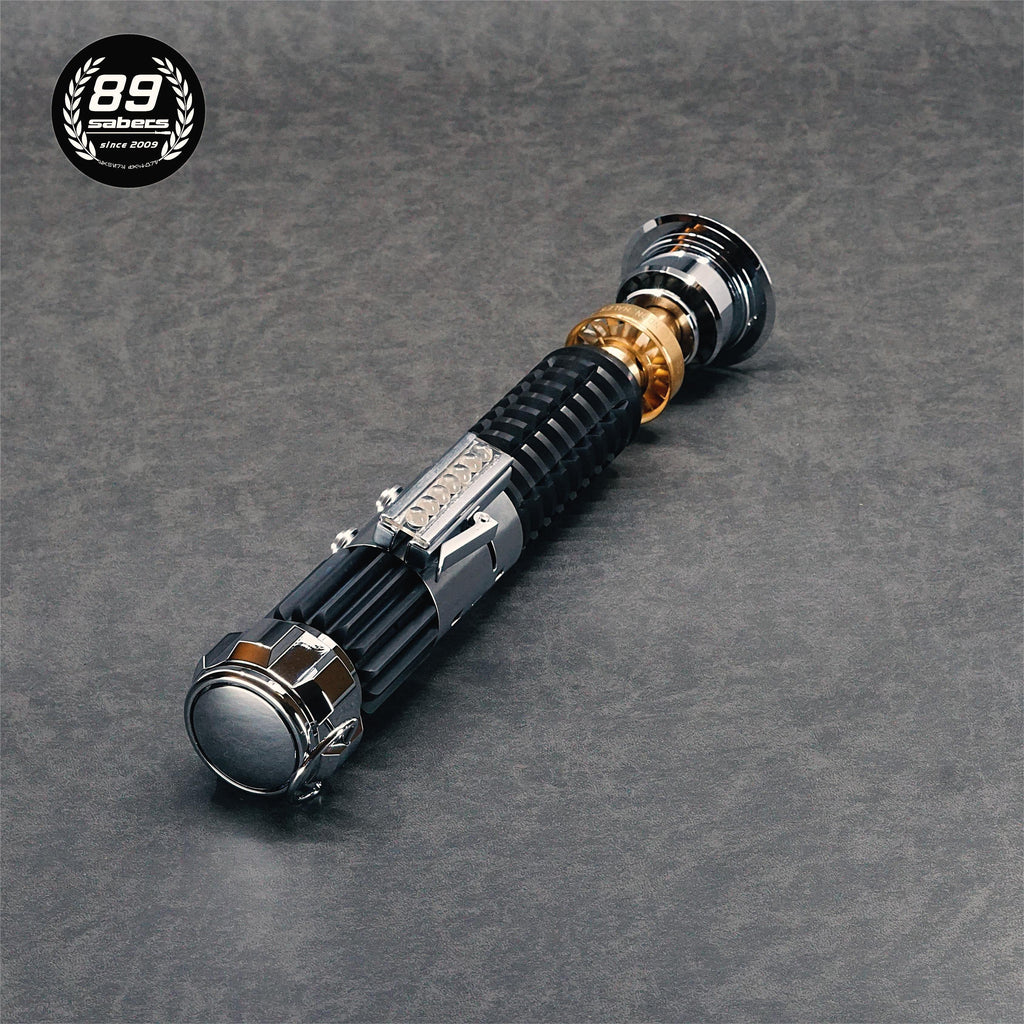 89Sabers OB4 Proffieboard Neopixel Lightsaber (Carbon Steel Ver.) - Ready  To Ship