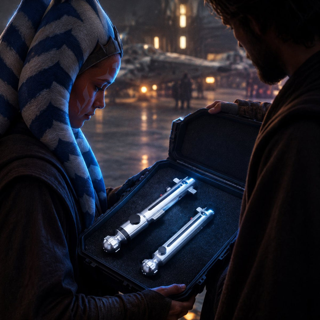 Anakin Skywalker's Padawan: The Sabers He Returned to Ahsoka
