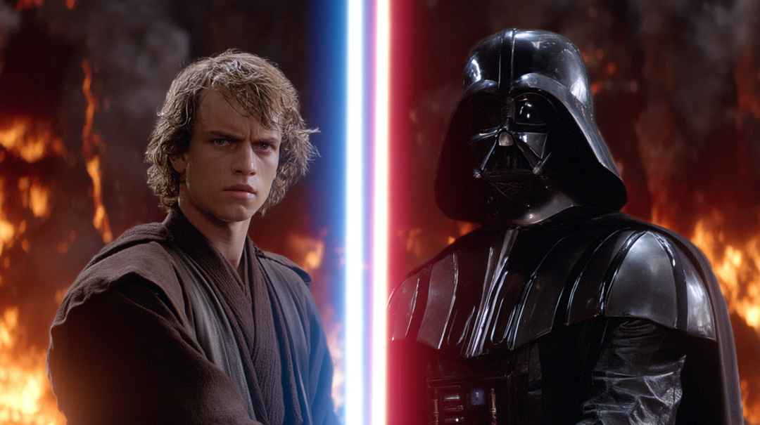 Anakin Skywalker → Darth Vader: The Saber Transformation Explained