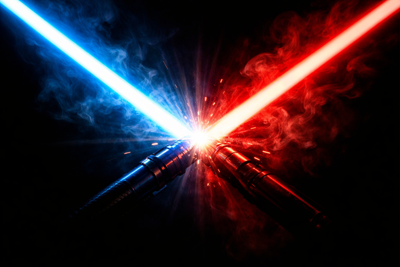 Master & Padawan Sabers: Light & Dark Side Guide
