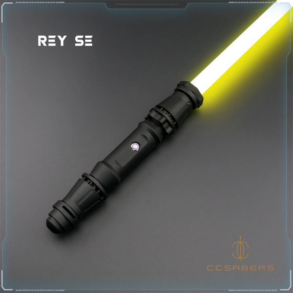 Rey SE RGB/Neopixel Saber — salvaged-material hilt design