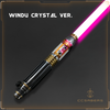 89Sabers Windu Crystal Ver. Neopixel Lightsaber - Ready To Ship
