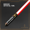 89Sabers Sidious Crystal Ver. Neopixel Lightsaber - Ready To Ship