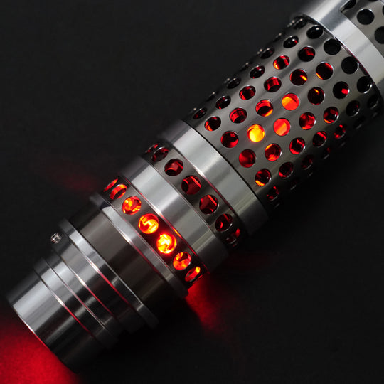 89Sabers Ventress glowing upper crystal beneath the perforated metal shroud