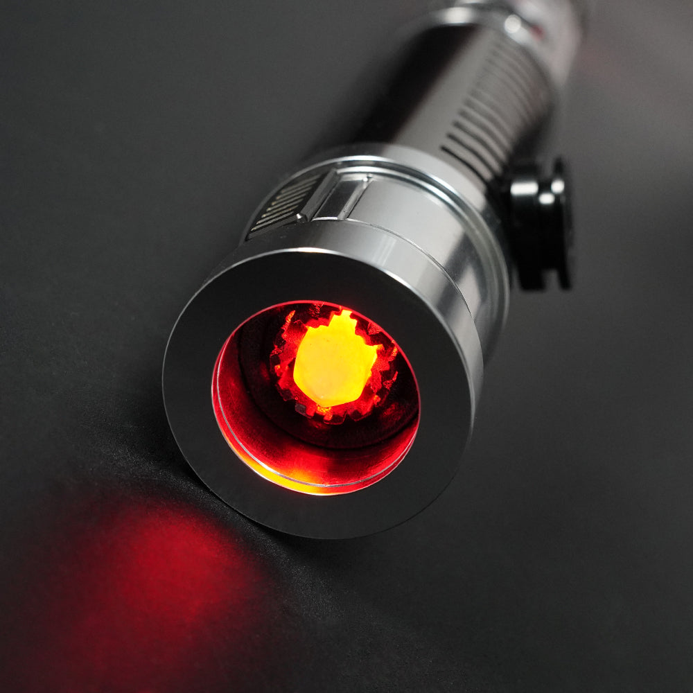 Ventress Crystal Version glowing lower crystal chamber exposed at the pommel