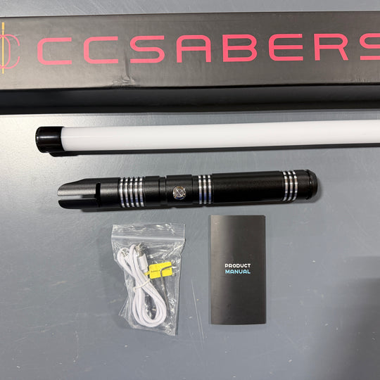 158-Customer Return -TXQ  Mando RGB Saber