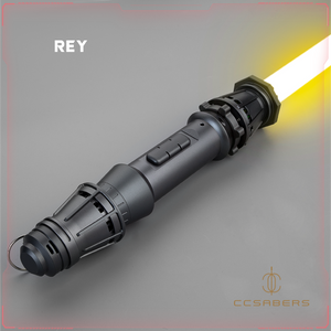 Rey RGB/Neopixel Saber with golden-yellow blade