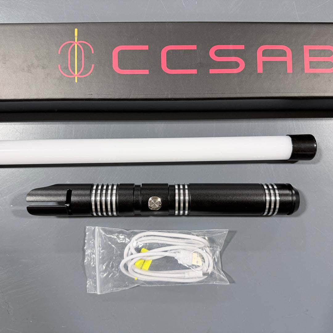 166-Customer Return -TXQ  Mando RGB Saber