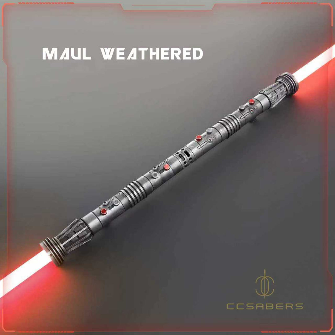 Maul Weathered RGB/Neopixel Saber - CCSabers
