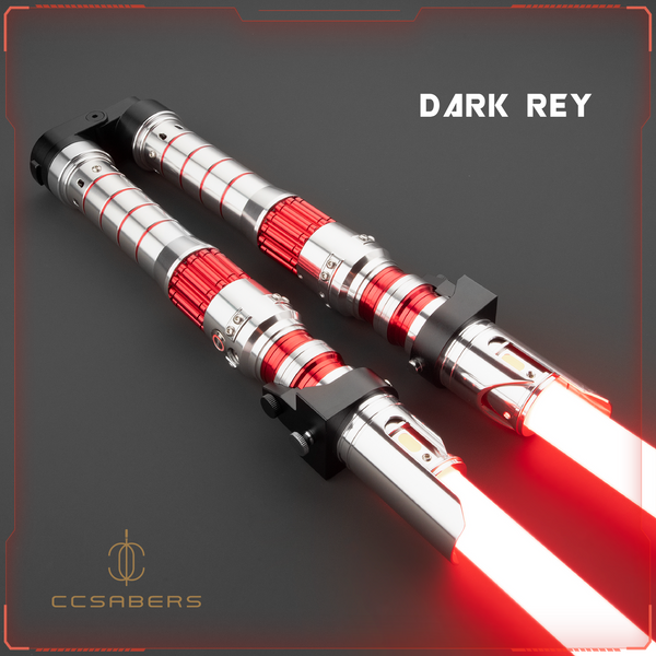 Dark Rey RGB/Neopixel Saber — dual-blade transforming design