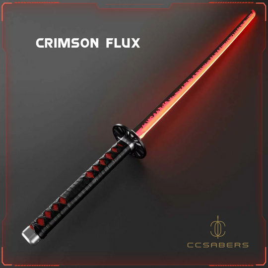 Crimson Flux Neopixel Saber - CCSabers