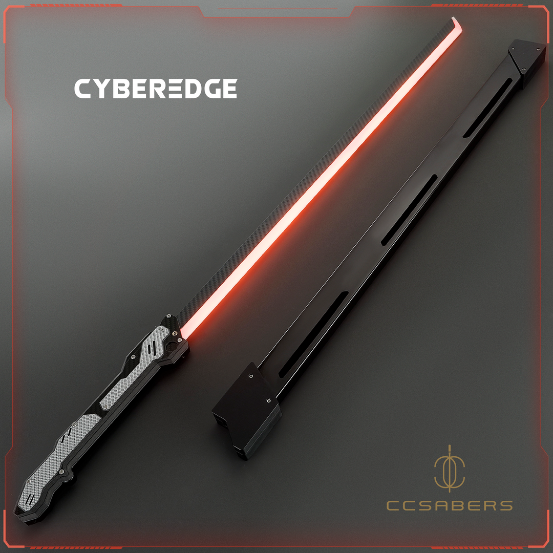 CyberEdge RGB/Neopixel Lightsaber - Cyber Katana Saber | CCSabers CyberEdge RGB/Neopixel Lightsaber - Cyber Katana Saber | CCSabers