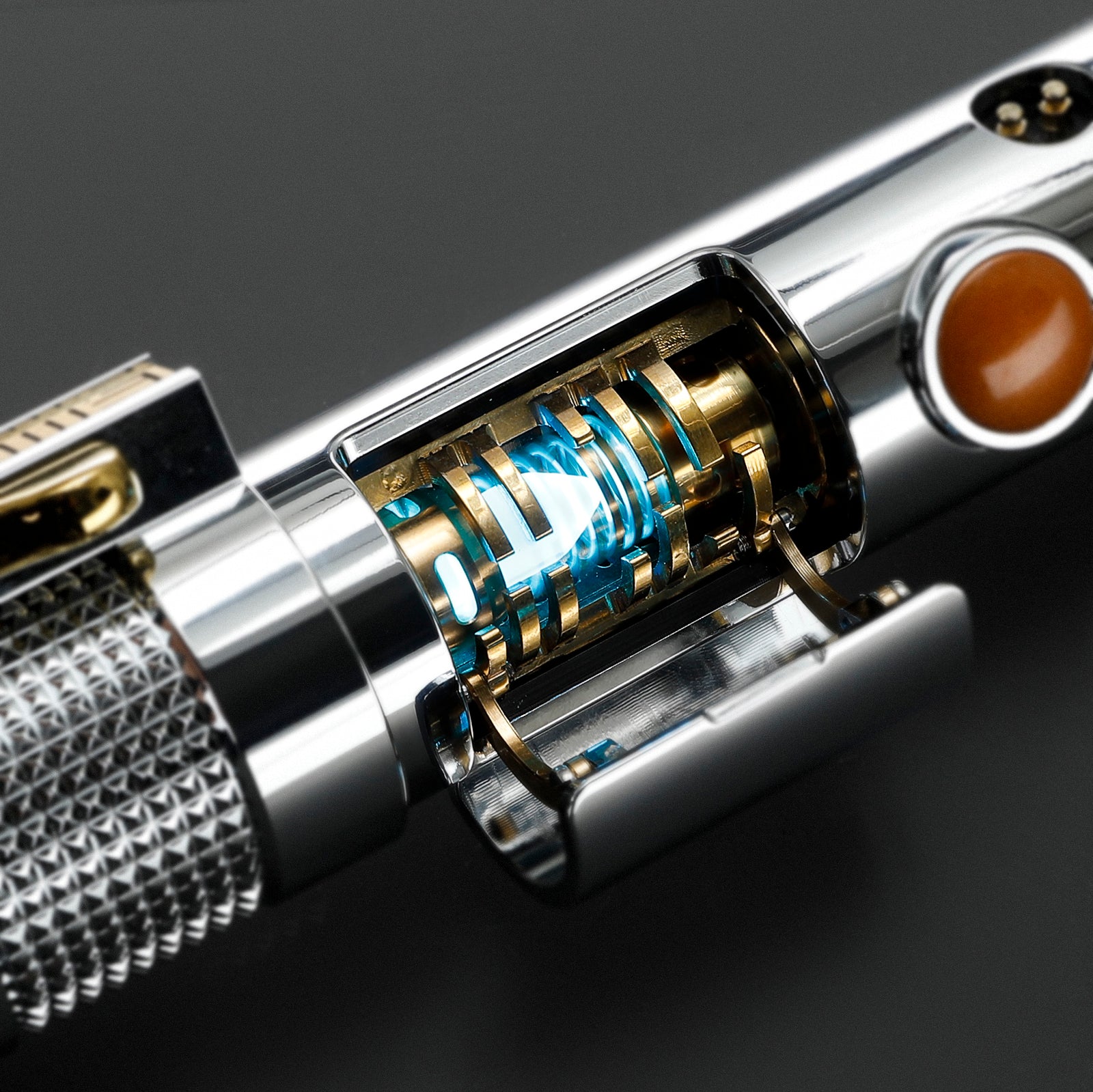 Anakin Skywalker EP3 Neopixel Lightsaber – Crystal Chamber | CCSabers